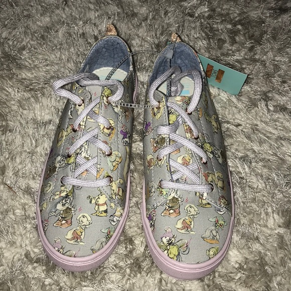 Toms xDisney Youth Lenny Snow White Dwarf Sneakers - Picture 3 of 8